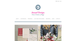 Desktop Screenshot of jennycdesign.com
