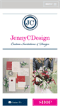 Mobile Screenshot of jennycdesign.com