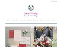Tablet Screenshot of jennycdesign.com